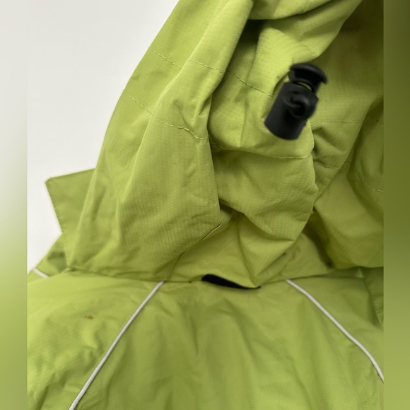 Columbia TITANIUM OMNI TECH Women Jacket Coat Lime Green Shell Ski Snowboard Y2K - Picture 3 of 17